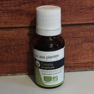 Cassis Bio gemmotherapie mobilité allergie 15ml