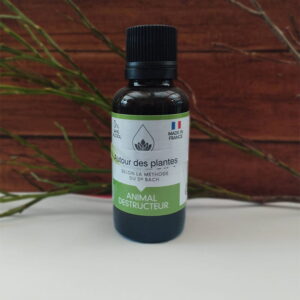 Mélange Fleur de bach animal destructeur 30ml
