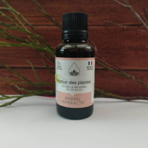mélange fleur de bach animal hyperactif